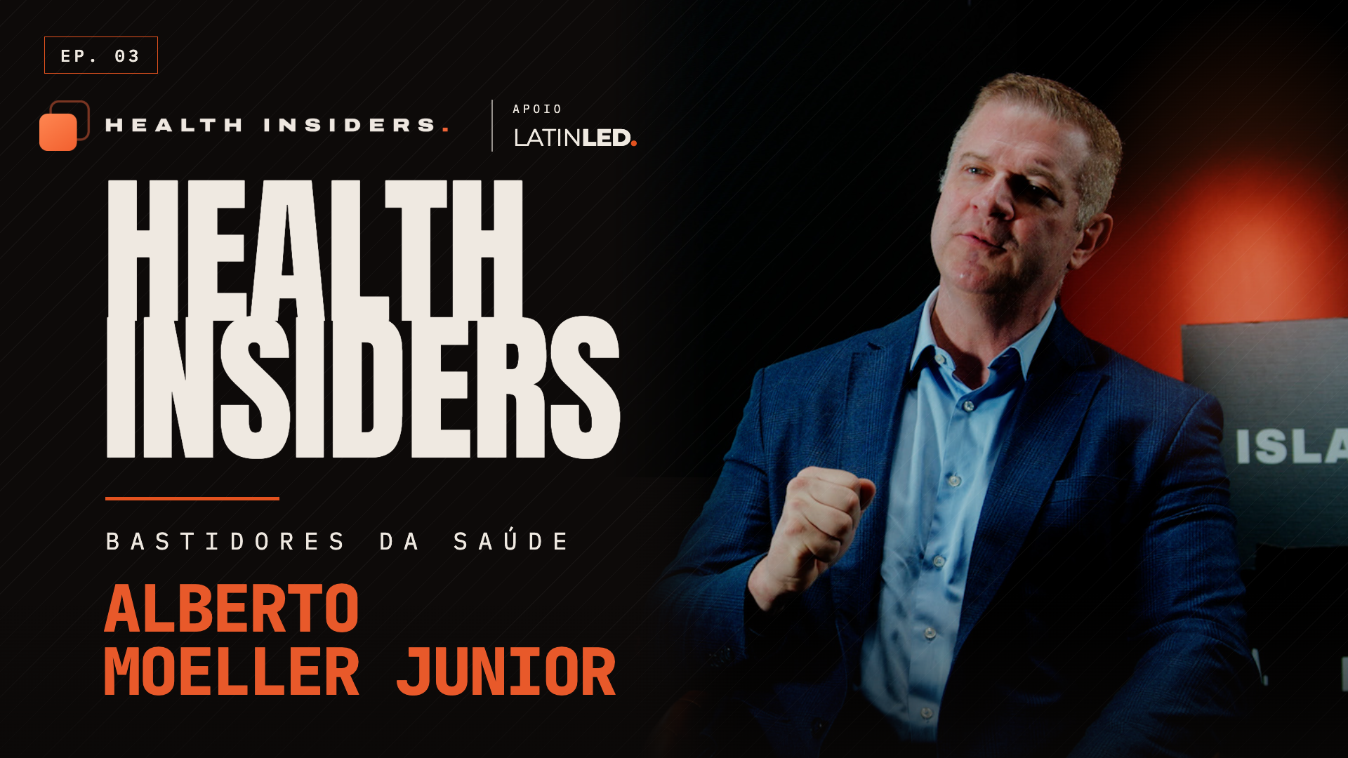Capa de Os bastidores da saúde | Alberto Moeller Junior (Unicred) – Health Insiders EP. 03